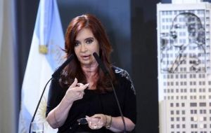 Cristina Fernandez said some G-20 countries are following Argentina’s financial strategies   