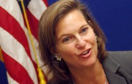 Ms Nuland, “I was very careful to say we hadn’t used the word (coup)”