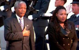 Zenani Mandela-Dlamini, acted as First Lady when Nelson Mandela was president 