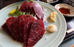 Whale meat is a popular dish in many Korean coastal areas 