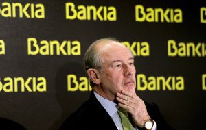 Bankia former chairman and ex-IMF managing director Rodrigo Rato  