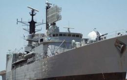 Much of the Argentine navy surface fleet is British made  