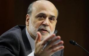 Deflation more of a risk than inflation Bernanke tells the US Senate 