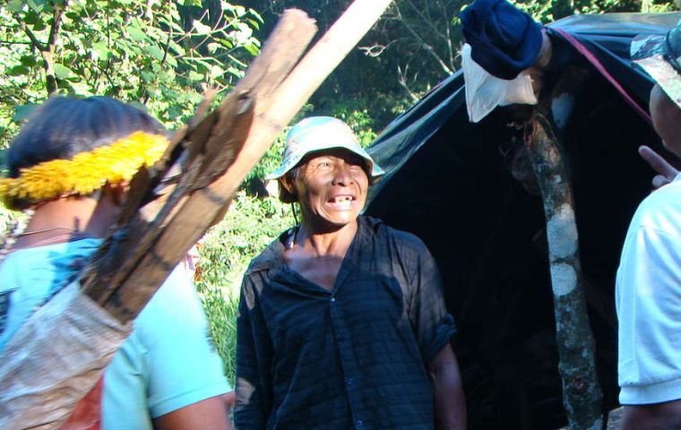 Nisio Gomes belonged to a Guarani tribe evicted from their land by rich farmers 