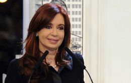 Cristina Fernandez says the deal will help Argentina balance trade with Brazil 
