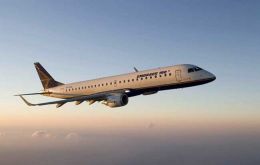 The E-190 has been sold to 60 airlines in 42 countries 