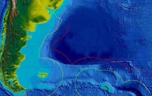 Argentina’s claim also includes South Georgia, South Sandwich and Argentine Antarctica 