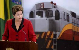 President Rousseff: Brazil must have infrastructure compatible with its size
