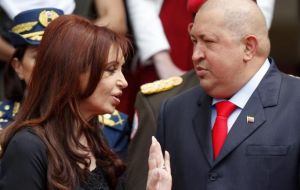 CFK with a good friend keen on re-re-re-elections  