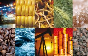 Improved prices for commodities and for manufactured goods of farm origin have helped 