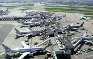 Heathrow and Gatwick ranked average 