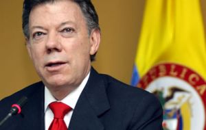 President Santos so far admitted “exploratory conversations”  