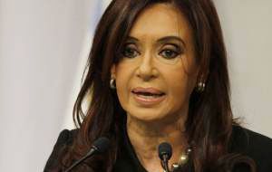 “Not a step back”, promised Cristina Fernandez, but…