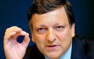 Barroso expects a clear and strong message condemning protectionism in the next EU/Latam summit in Chile 