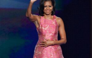 Michelle Obama was one of the several speakers on first day of the convention