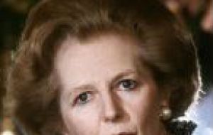 Thatcher: “we are committed to defending the right of the Falkland Islanders to live under British sovereignty. This is not negotiable” 
