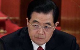 China’s economic expansion faces “notable downward pressure” said President Hu Jintao