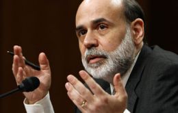 Bernanke said the Fed will purchase additional agency mortgage-backed securities at a pace of 40bn per month