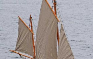 Royal Navy and Royal Marines adventurers complete a summer of sea trials with the replica of “James Caird”