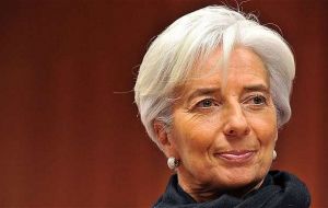 Managing Director Christine Lagarde will again report to the issue December 17