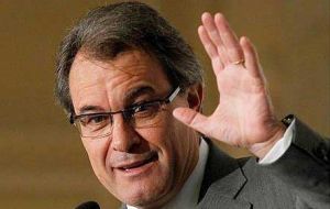 “The time has come” Artur Mas told the regional parliament
