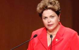 President Rousseff was on the phone with her peer Santos 