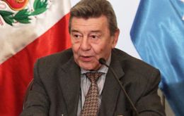 Peruvian minister Roncaglio said mine clearance is also in the agenda  