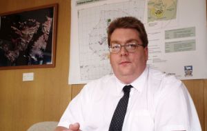 Stephen Luxton, Director of the Falklands’ Mineral Resources 
