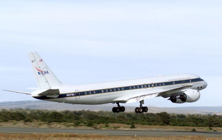 The flights scheduled until mid November take off from Punta Arenas (Photo: Nasa.org)