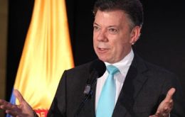 President Santos: “they are nervous; they are losing their propaganda banners” 