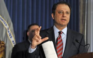 US Attorney Preet Bharara accuses a bank subsidiary of selling toxic home loans to Fannie Mae and Freddie Mac. 