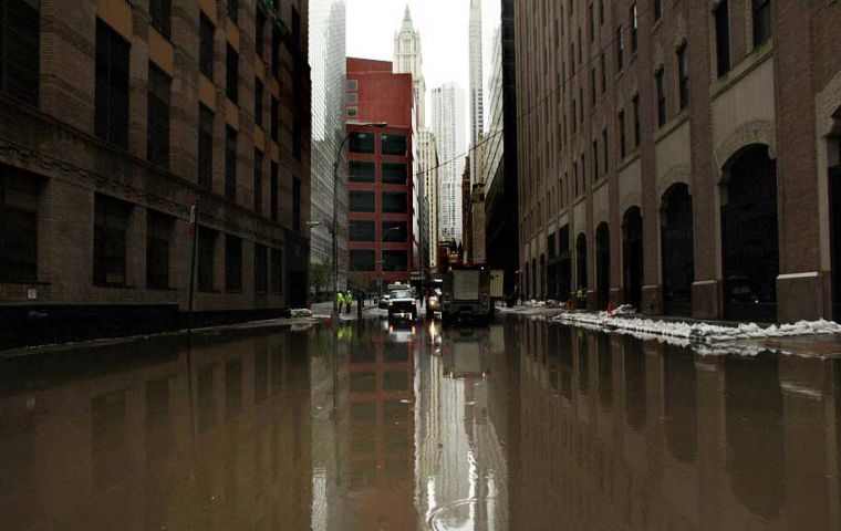 Downtown Manhattan has several days before full recovery  (Getty Imagine)