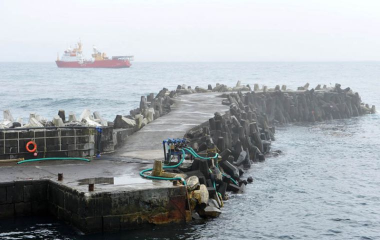 The Ice patrol conducted the first systematic survey of the Islands since 1970 (Photo MoD)