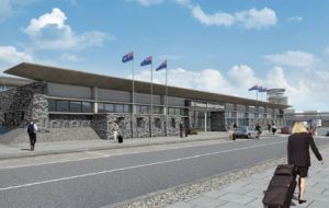 A new design for St Helena’s proposed airport terminal has been unanimously approved by executive councillors at a special meeting (31 July 2012).

