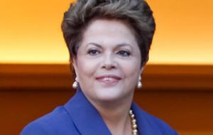 President Dilma Rousseff and Brazil’s 2.5 trillion dollars economy were the stars of the meeting  