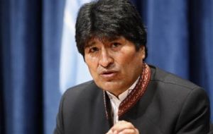 President Evo Morales will be signing the first accords in Brasilia  
