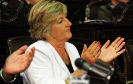 Argentine lawmaker Nancy Gonzalez disappointed
