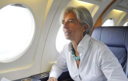 Christine Lagarde will be visiting Colombia and Chile in the second week of December 