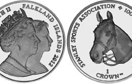 More than a celebration coin, a symbol of the Falklands 
