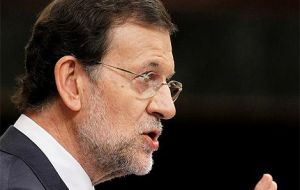 President Rajoy trying to be optimistic