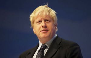 Boris Johnson enjoying the global exposure of the London Olympics 