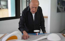 The great artist passed away at the age of 104. Until he fell sick a month ago he was working on a new project 