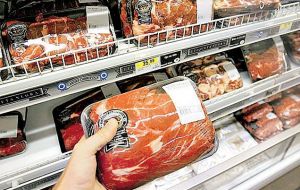 Compared to November 2011 meat prices are 3.5% lower says the FAO report 