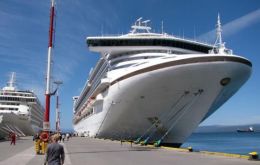 The Ushuaia terminal is the main cruise hub of the extreme south…so far 