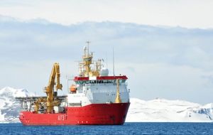 The Ice patrol inspection is undertaken jointly by the UK, Spain and the Netherlands