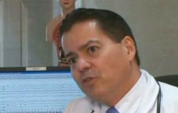 Dr Jose Rafael Marquina says he strongly suggested having treatment in the US and not in Cuba because they lack experience in his kind of cancer 