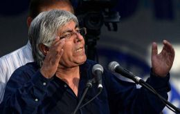 Moyano accused Cristina Fernandez of following IMF recipes (Photo: AFP)