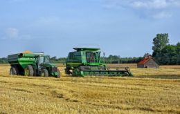 Wheat harvesting has also been delayed and the crop estimate was lowered 5% by the government 