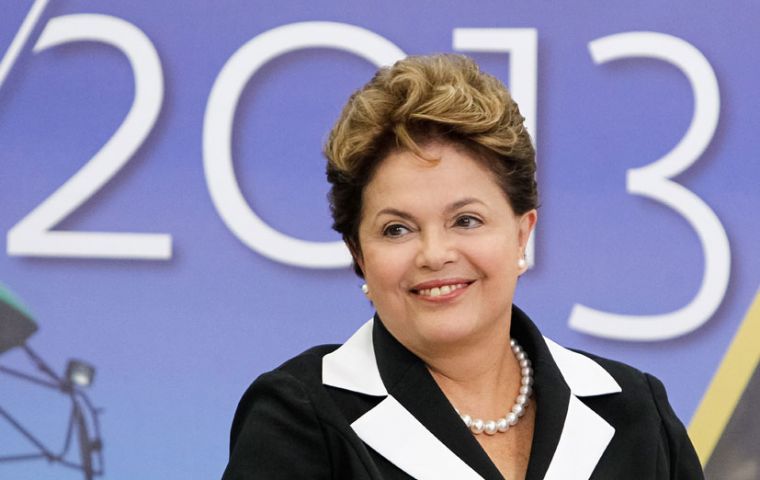 Ms Rousseff good health condition means she could very well bid for re-election in 2014. In 2009 she survived lymphoma cancer.