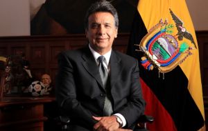 Vice President Lenin Moreno. “The entire government infrastructure still holds” and a leave gives Correa more freedom of movement